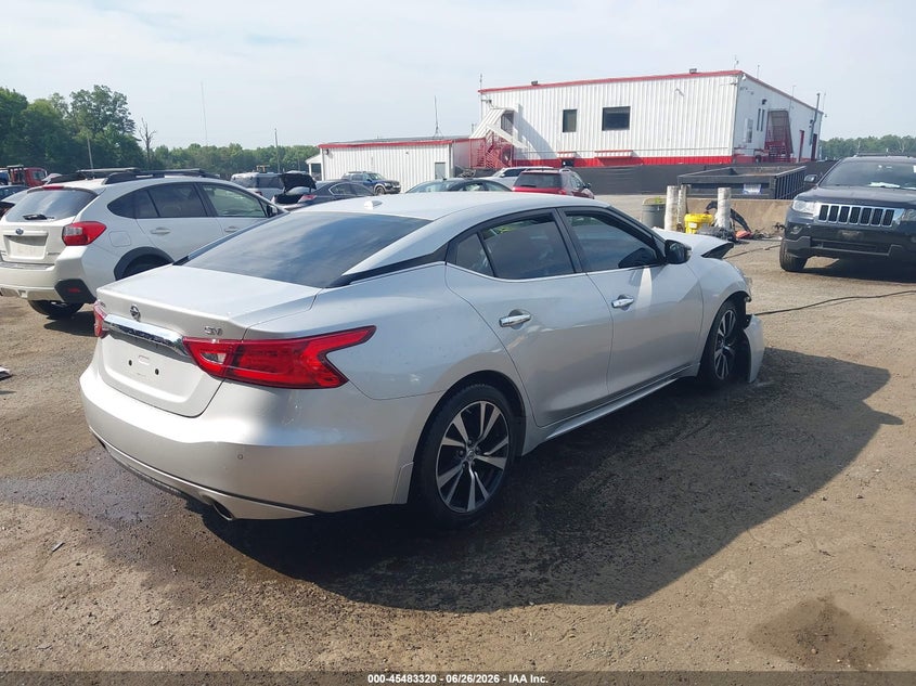 Vin: 1n4aa6ap7jc393999, lot: 45981496, nissan maxima 3.5 sv 20184