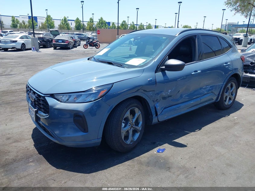 2024 Ford Escape, Left Side, IAAI, VIN 1FMCU0MZ4RUA16701 — photo 2