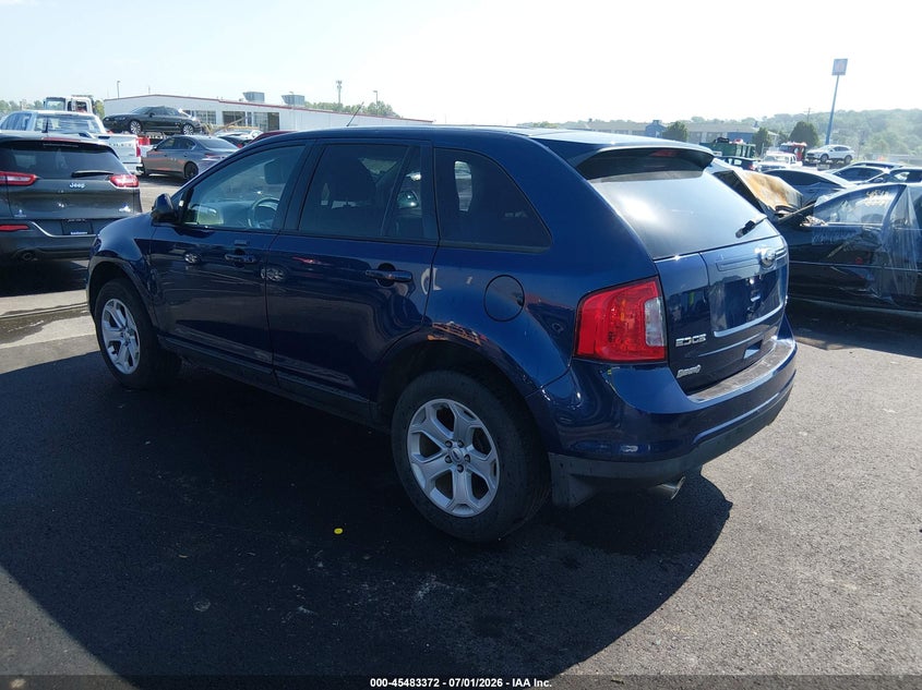 Vin: 2fmdk4jc4cba93745, lot: 45981547, ford edge sel 20123