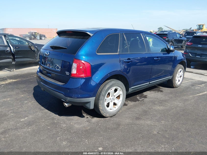 Vin: 2fmdk4jc4cba93745, lot: 45981547, ford edge sel 20124