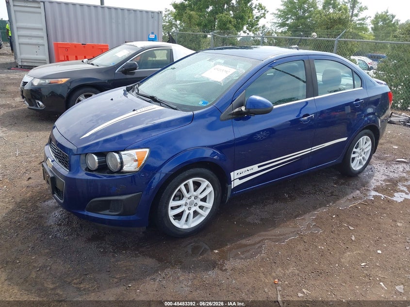 2014 Chevrolet Sonic Lt Auto 1G1JC5SH5E4138704 photo 1