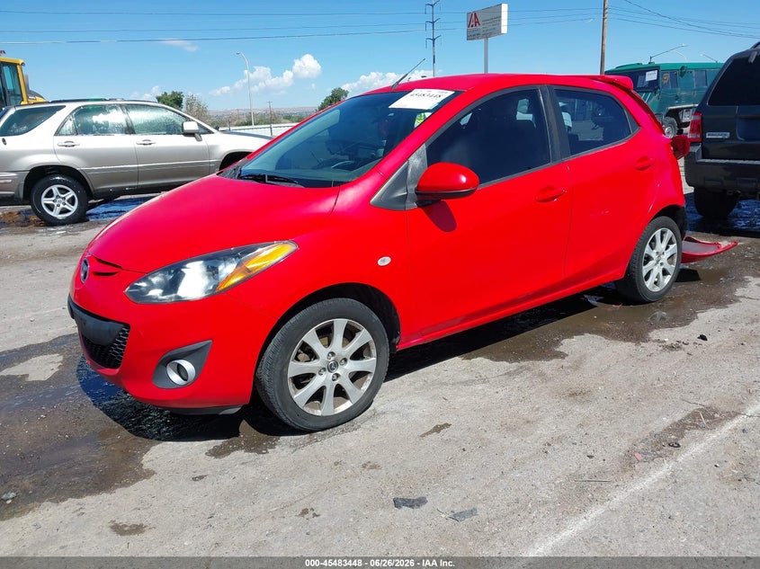 Vin: jm1de1ly7d0158898, lot: 45981623, mazda mazda2 touring 20132