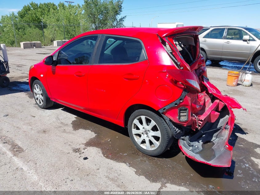 Vin: jm1de1ly7d0158898, lot: 45981623, mazda mazda2 touring 20133