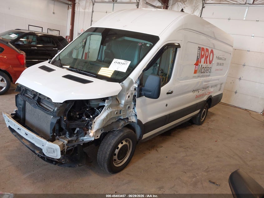Vin: 1ftbr3x82nka74561, lot: 45981632, ford transit-250 cargo 20222