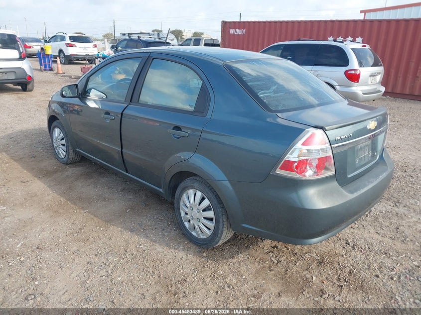 Vin: kl1td5de4ab136648, lot: 45981664, chevrolet aveo lt 20103