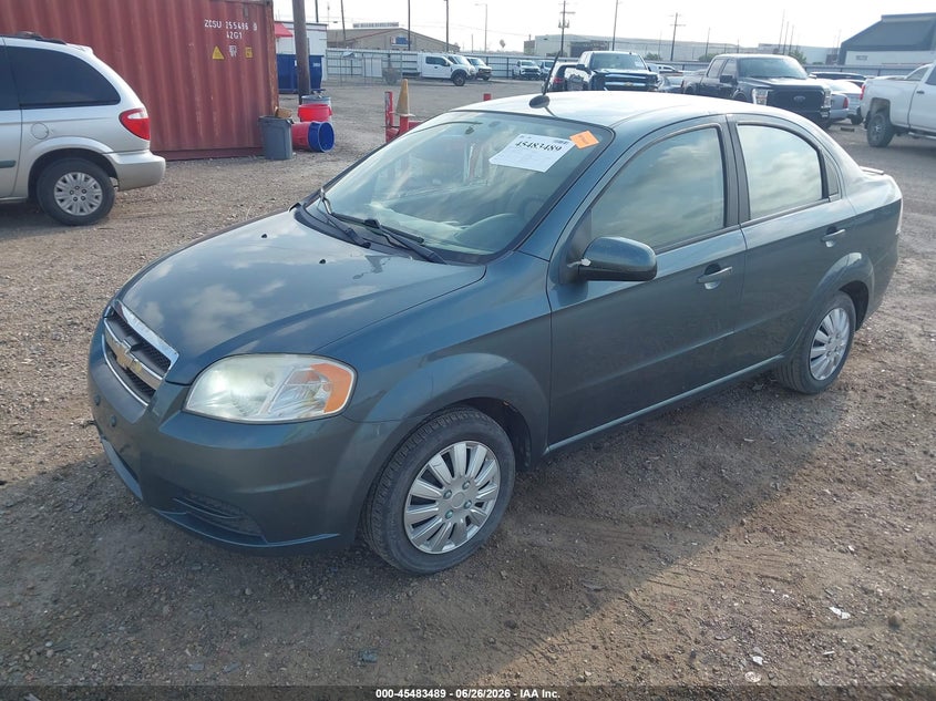 2010 CHEVROLET AVEO auction photo 2