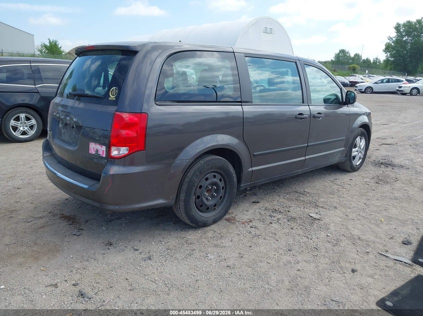 2016 DODGE GRAND CARAVAN auction photo 4