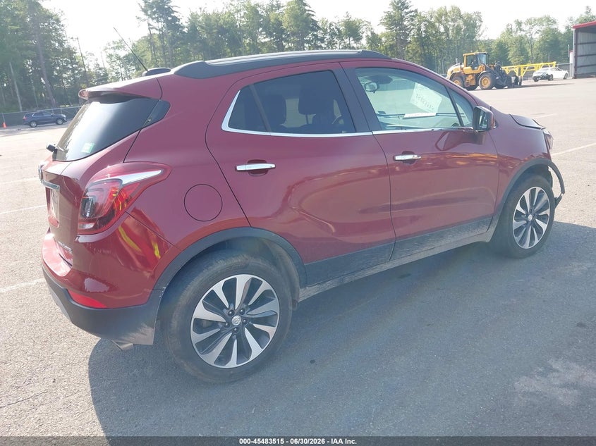 Vin: kl4cjesm9nb562623, lot: 45981690, buick encore awd preferred 20224