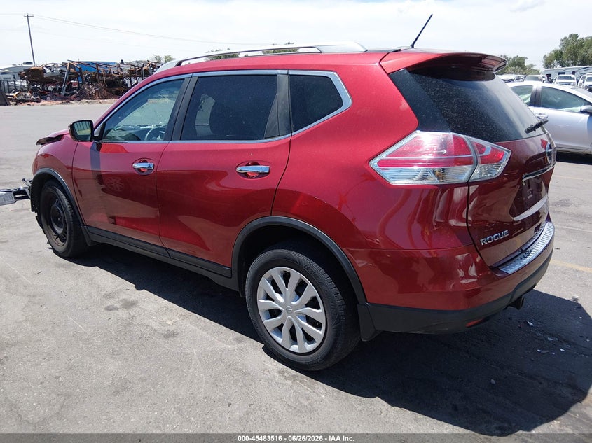 2016 NISSAN ROGUE auction photo 3