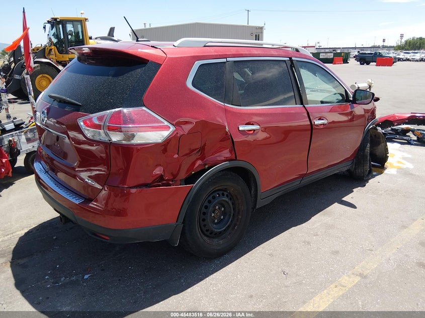 2016 NISSAN ROGUE auction photo 4