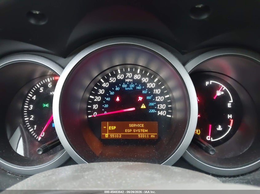 2010 Suzuki Grand Vitara Xsport VIN: JS3TE0D48A4100936 Lot: 45483542