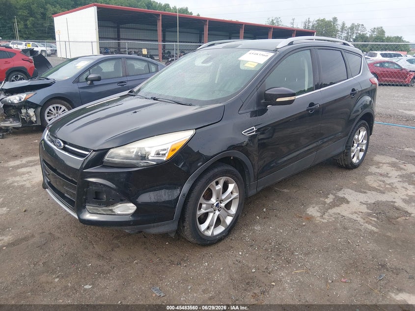 2014 Ford Escape, Удар спереди, IAAI, VIN 1FMCU9JX7EUC17980 — фото 2