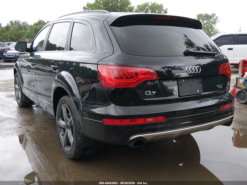 Vin: wa1lgafe6fd006477, lot: 45981738, audi q7 3.0t premium 20153