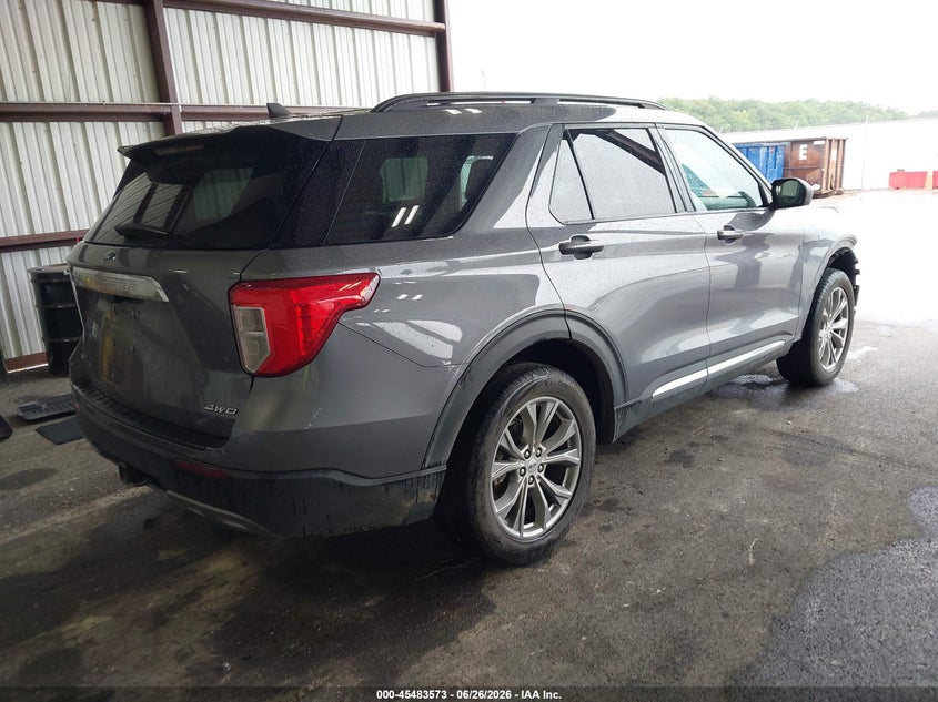 Vin: 1fmsk8dh5nga11023, lot: 45981747, ford explorer xlt 20224