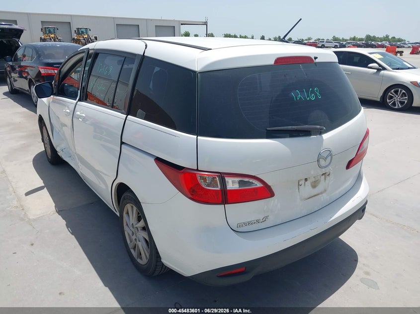 Vin: jm1cw2bl7c0105461, lot: 45981776, mazda mazda5 sport 20123