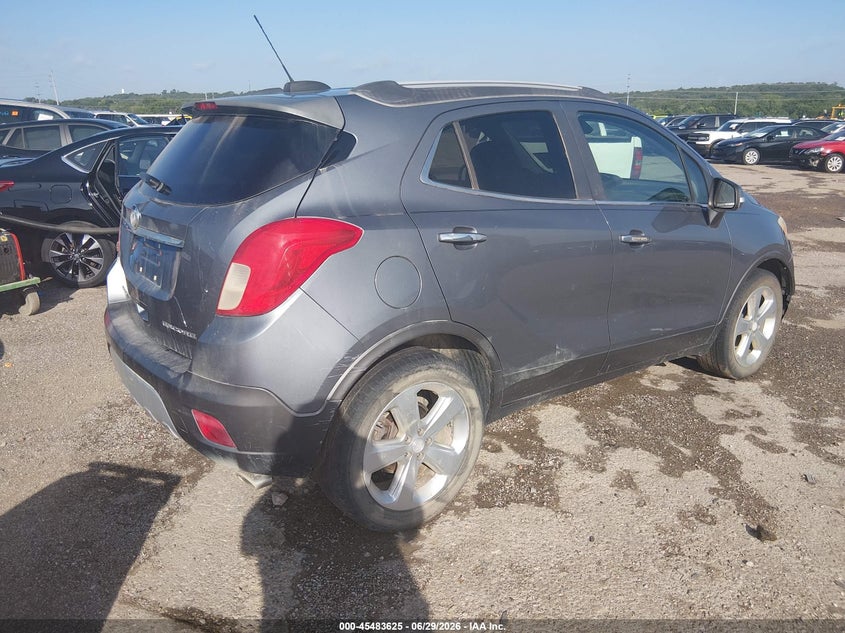 Vin: kl4cjbsb5fb166784, lot: 45981800, buick encore convenience 20154