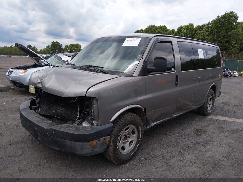 2007 Chevrolet Express Passenger Ls 1GNFG15Z971196468 photo 1