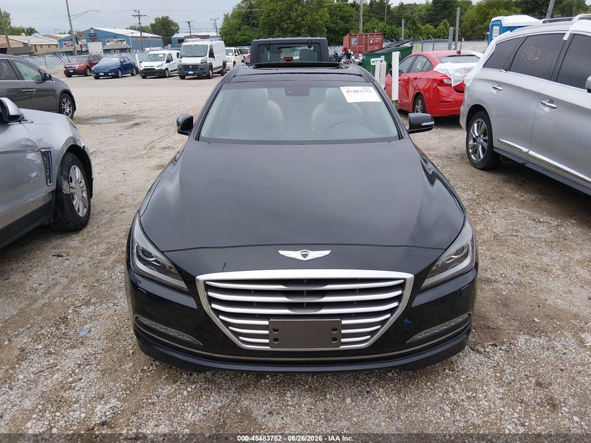 2016 Hyundai Genesis 3.8 VIN: KMHGN4JE1GU130241 Lot: 45483752