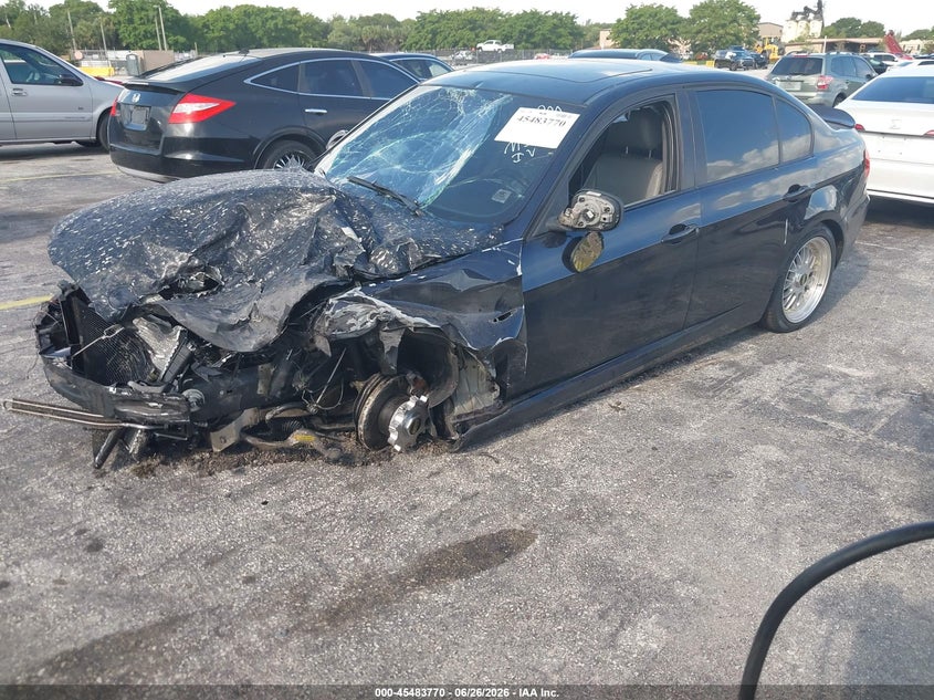 2010 Bmw 328i WBAPH7G52ANM51417 photo 1