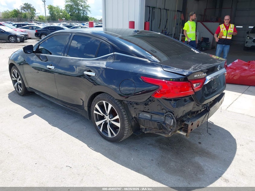 Vin: 1n4aa6apxgc430486, lot: 45981962, nissan maxima 3.5 platinum 20163