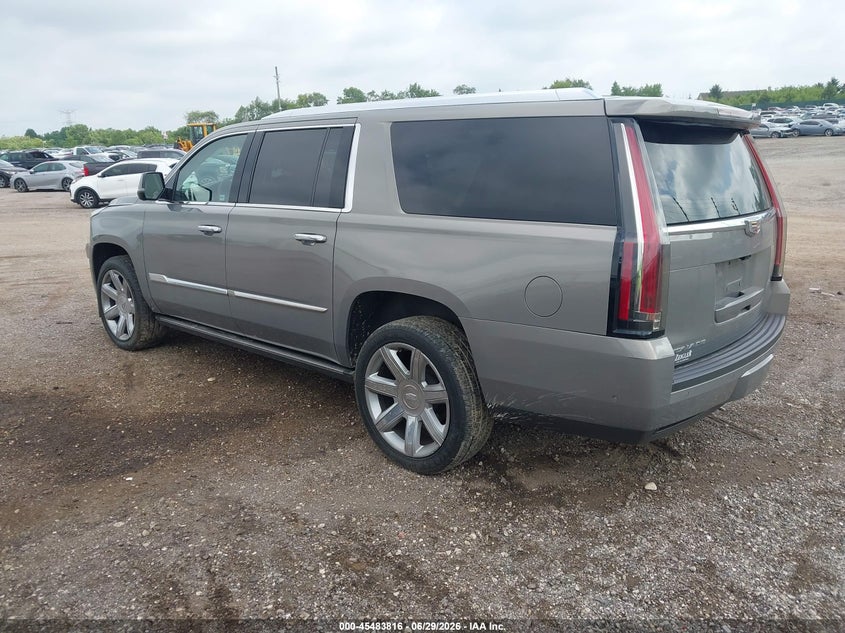 Vin: 1gys4jkj6hr319185, lot: 45981991, cadillac escalade esv premium luxury 20173