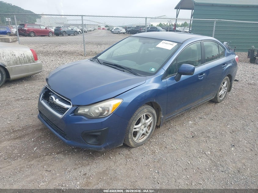 2012 Subaru Impreza, Right Front, IAAI, VIN JF1GJAC64CG006743 — photo 2