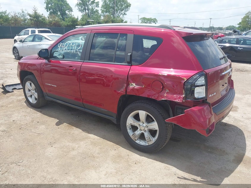 Vin: 1c4njdbb1gd723335, lot: 45982087, jeep compass sport 20163
