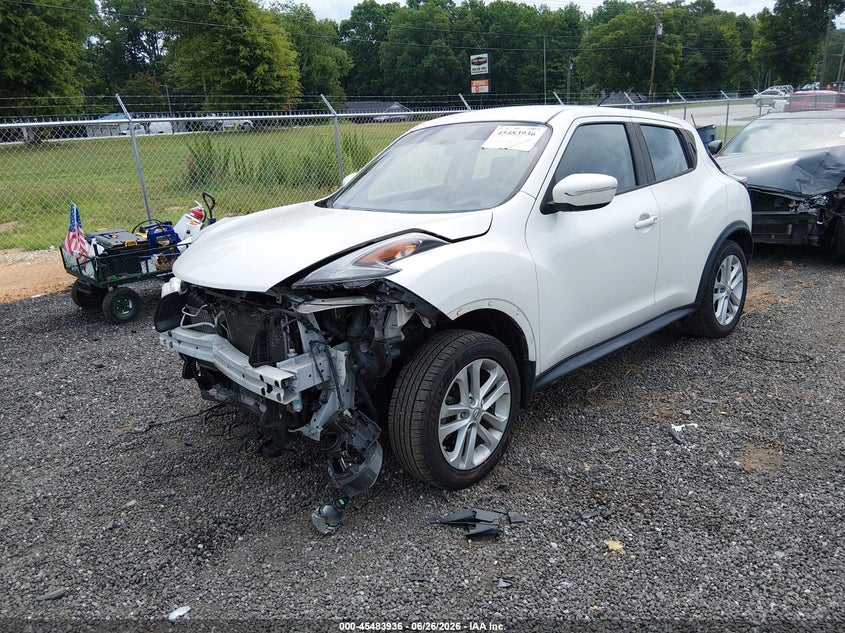 Vin: jn8af5mr5ft513720, lot: 45982112, nissan juke s 20152