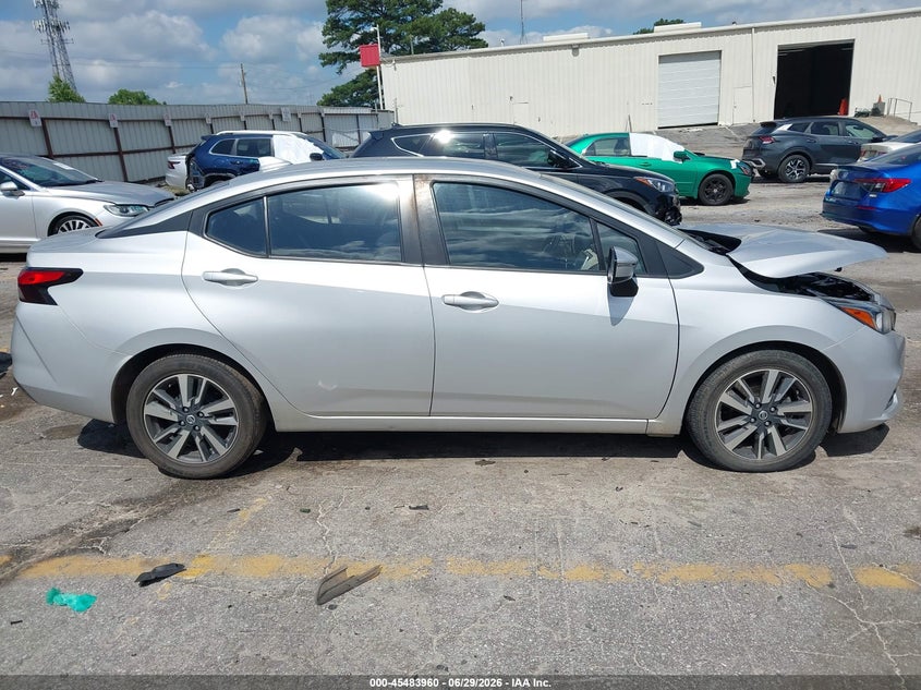 2021 Nissan Versa Sv Xtronic Cvt VIN: 3N1CN8EV6ML833329 Lot: 45483960