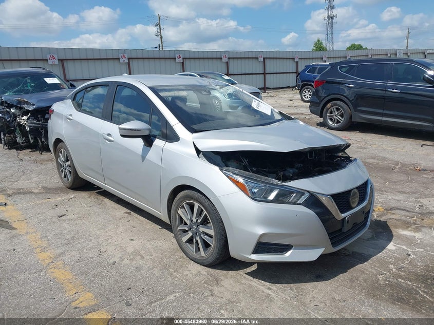 2021 Nissan Versa Sv Xtronic Cvt VIN: 3N1CN8EV6ML833329 Lot: 45483960