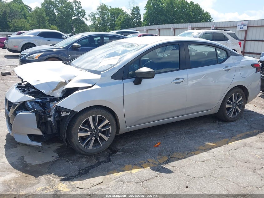 2021 Nissan Versa Sv Xtronic Cvt VIN: 3N1CN8EV6ML833329 Lot: 45483960