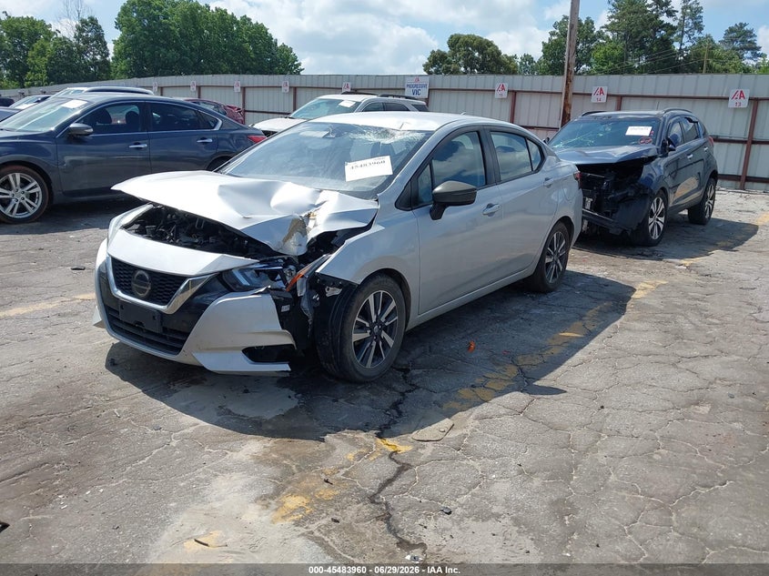 2021 Nissan Versa, Left Front, IAAI, VIN 3N1CN8EV6ML833329 — photo 2
