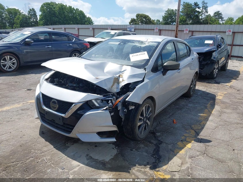 2021 Nissan Versa Sv Xtronic Cvt VIN: 3N1CN8EV6ML833329 Lot: 45483960