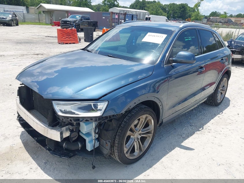 Vin: wa1jccfs8hr009343, lot: 45982149, audi q3 2.0t premium 20172