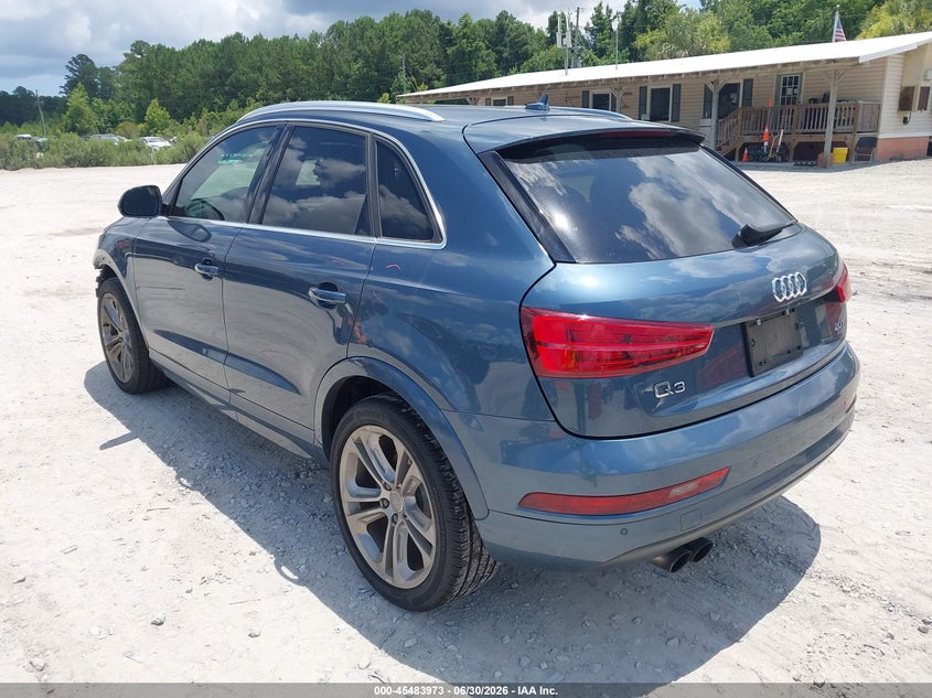 Vin: wa1jccfs8hr009343, lot: 45982149, audi q3 2.0t premium 20173