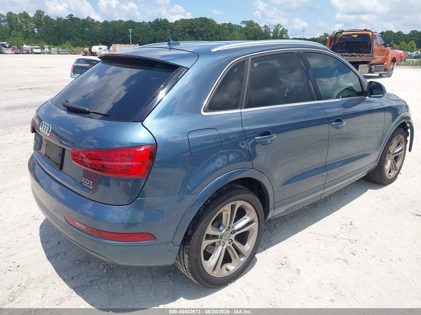 Vin: wa1jccfs8hr009343, lot: 45982149, audi q3 2.0t premium 20174