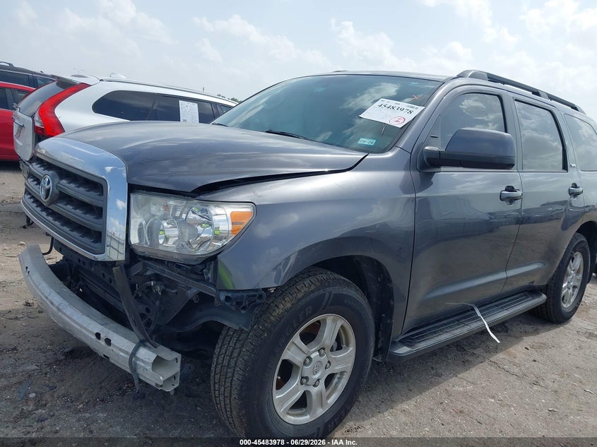2017 Toyota Sequoia, Удар спереди, IAAI, VIN 5TDZY5G16HS068095 — фото 2