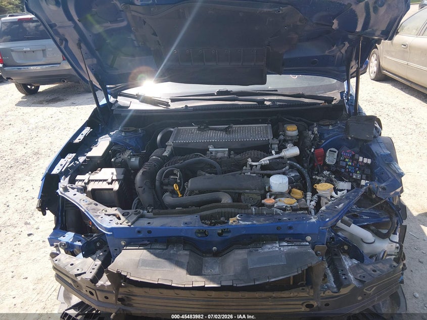 2022 SUBARU WRX SEDAN 2.4L H-4 DI, DOHC, VVT, TURBO, 271HP