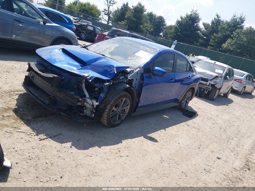 2022 SUBARU WRX SEDAN 2.4L H-4 DI, DOHC, VVT, TURBO, 271HP