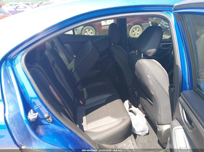 2022 SUBARU WRX SEDAN 2.4L H-4 DI, DOHC, VVT, TURBO, 271HP