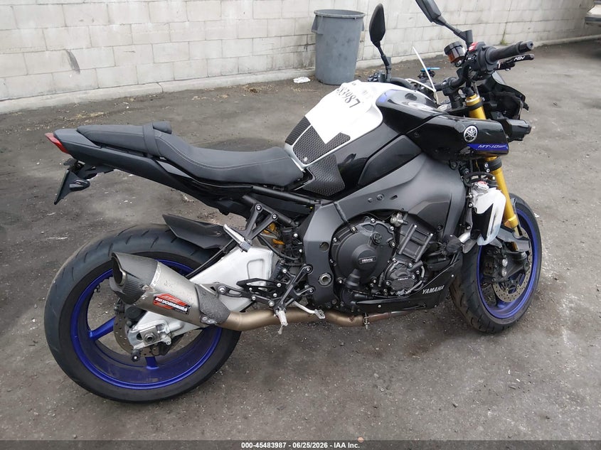 2025 Yamaha Mtn1000 Dc VIN: JYARN81Y8SA000462 Lot: 45483987