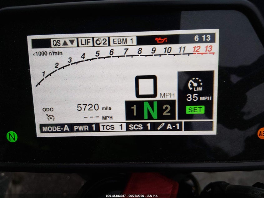 2025 YAMAHA MTN1000 auction photo 7