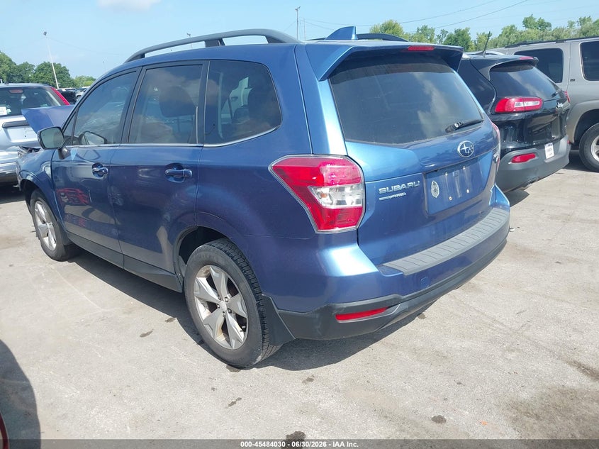 Vin: jf2sjarc8gh446094, lot: 45982205, subaru forester 2.5i limited 20163