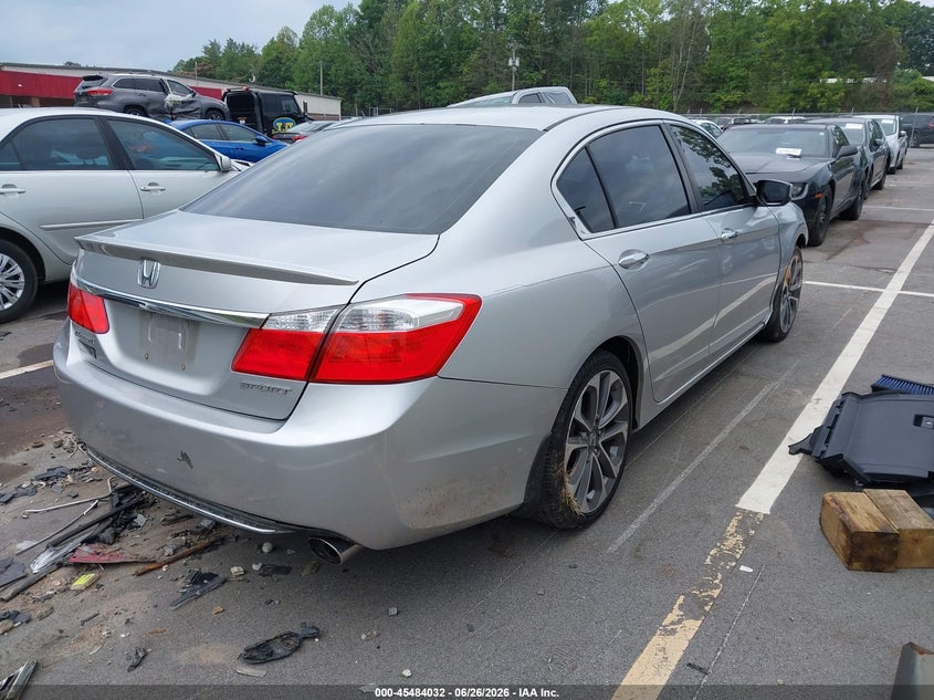 2014 HONDA ACCORD auction photo 4