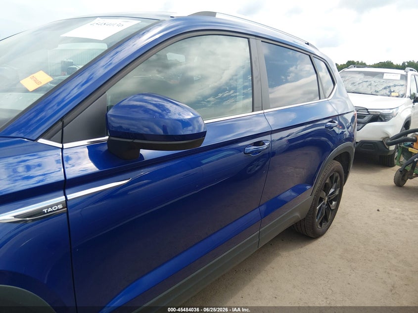 2022 Volkswagen Taos 1.5T Se VIN: 3VVLX7B25NM079610 Lot: 45484036