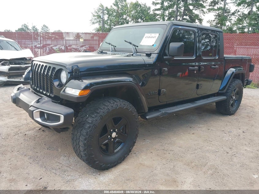 Vin: 1c6hjtag0pl522009, lot: 45982224, jeep gladiator sport s 4x4 20232
