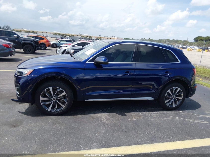AUDI Q5 2021 VIN WA1AAAFYXM2024654