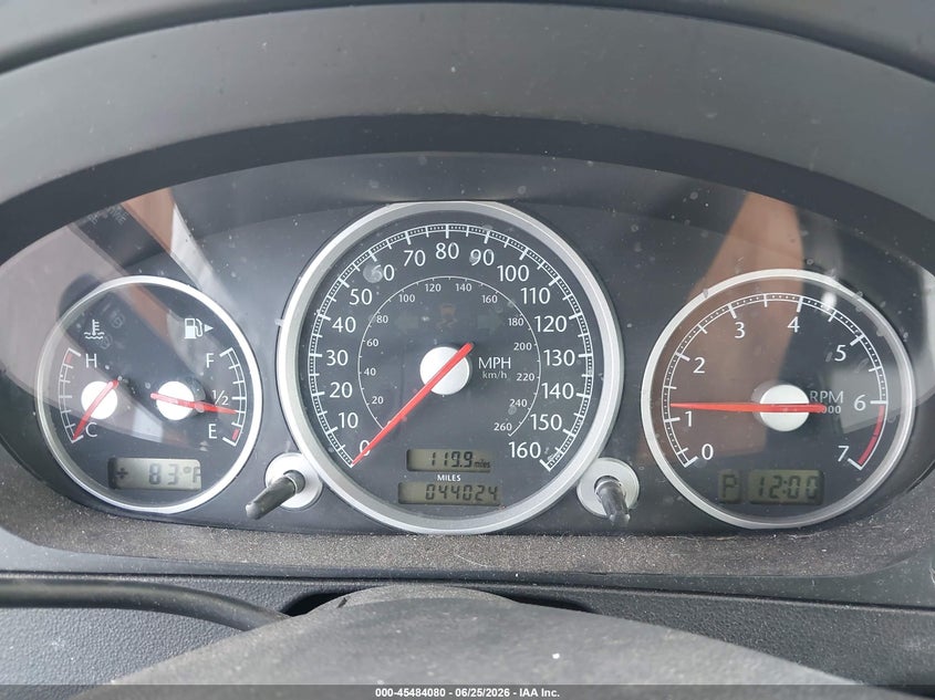 2005 Chrysler Crossfire Limited VIN: 1C3AN69L25X047541 Lot: 45484080