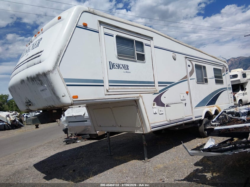 2000 JAYCO DESIGNER 2930 5TH WHL TRAVEL TRAILER auction photo 2