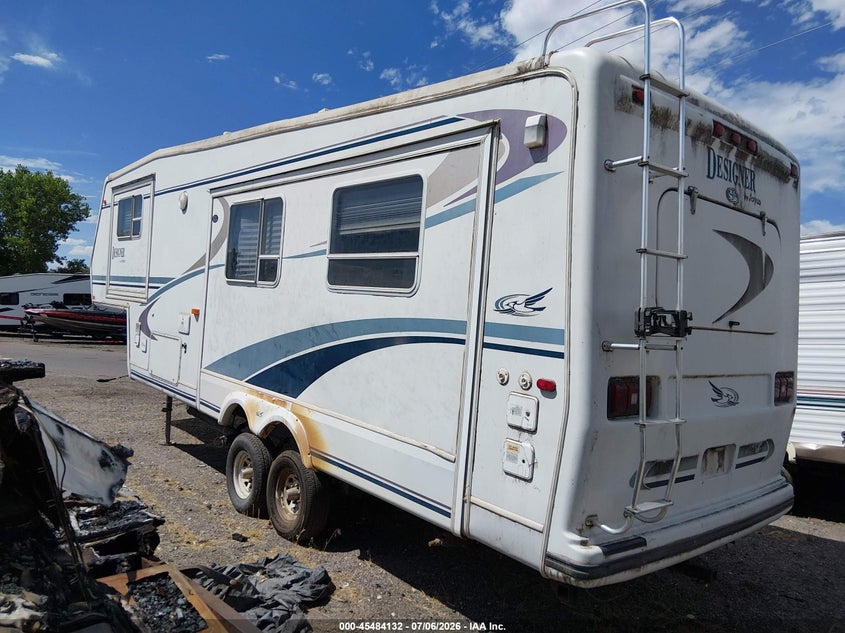 2000 JAYCO DESIGNER 2930 5TH WHL TRAVEL TRAILER auction photo 3